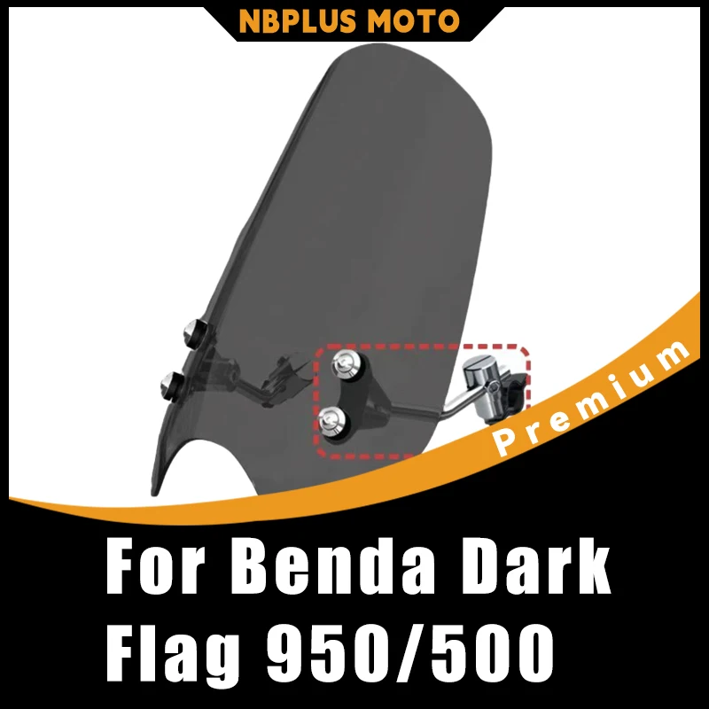 【Premium】 For Modified Front Windshield Rainproof Wind Deflector for Benda Dark Flag 950 500
【Premium】 For Modified Front Windshield Rainproof Wind Deflector for Benda Dark Flag 950 500