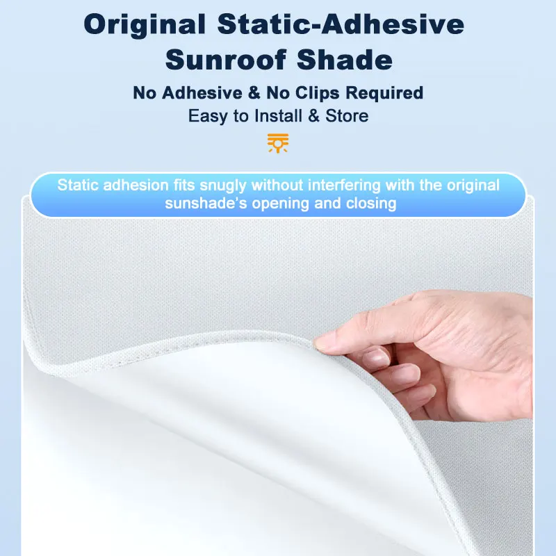 Electrostatic Adsorption Sun Roof Shades For MG MG7 Parts MK2 2023 2022~2025 Car Sunroof Sunshade Accessories Auto Visors Covers
Electrostatic Adsorption Sun Roof Shades For MG MG7 Parts MK2 2023 2022~2025 Car Sunroof Sunshade Accessories Auto Visors Covers