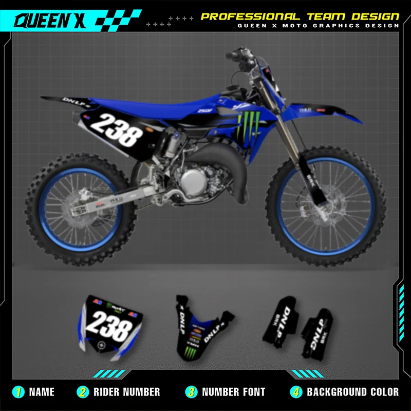 Queen X MOTOR For YAMAHA YZ85 2022 2023 2024 2025 Cusotm Team Motorcycle Graphics Decal Stickers Kits Number Name Custom
Queen X MOTOR For YAMAHA YZ85 2022 2023 2024 2025 Cusotm Team Motorcycle Graphics Decal Stickers Kits Number Name Custom