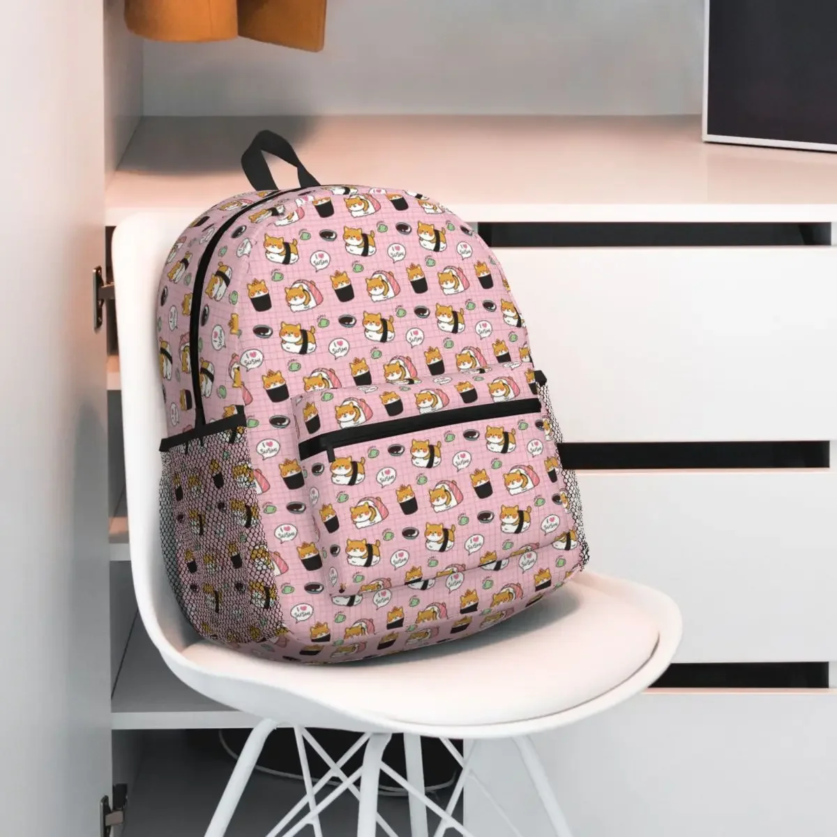 Kawaii Shiba Inu Dog Sushi Student Backpack School Bag Hiking Travel Daypack for Men Women Fashion Bookbag Shoulder Bags
Kawaii Shiba Inu Dog Sushi Student Backpack School Bag Hiking Travel Daypack for Men Women Fashion Bookbag Shoulder Bags