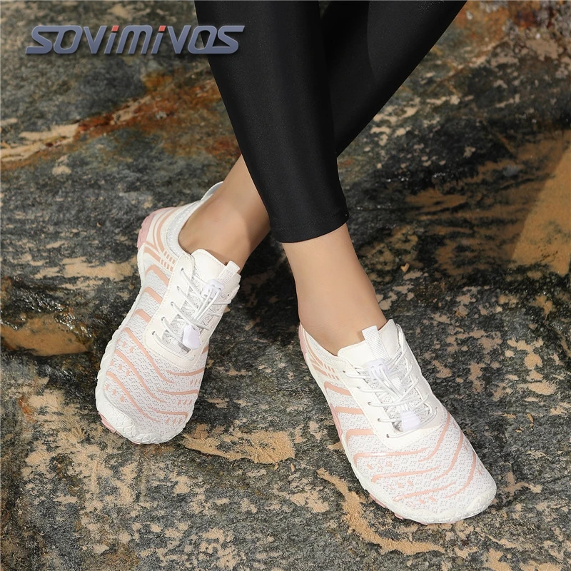 Новые дышащие быстросохнущие аквашузы для ходьбы по воде, унисекс, для активного отдыха, нескользящие, для пляжа и плавания, обувь для ходьбы босиком
Новые дышащие быстросохнущие аквашузы для ходьбы по воде, унисекс, для активного отдыха, нескользящие, для пляжа и плавания, обувь для ходьбы босиком