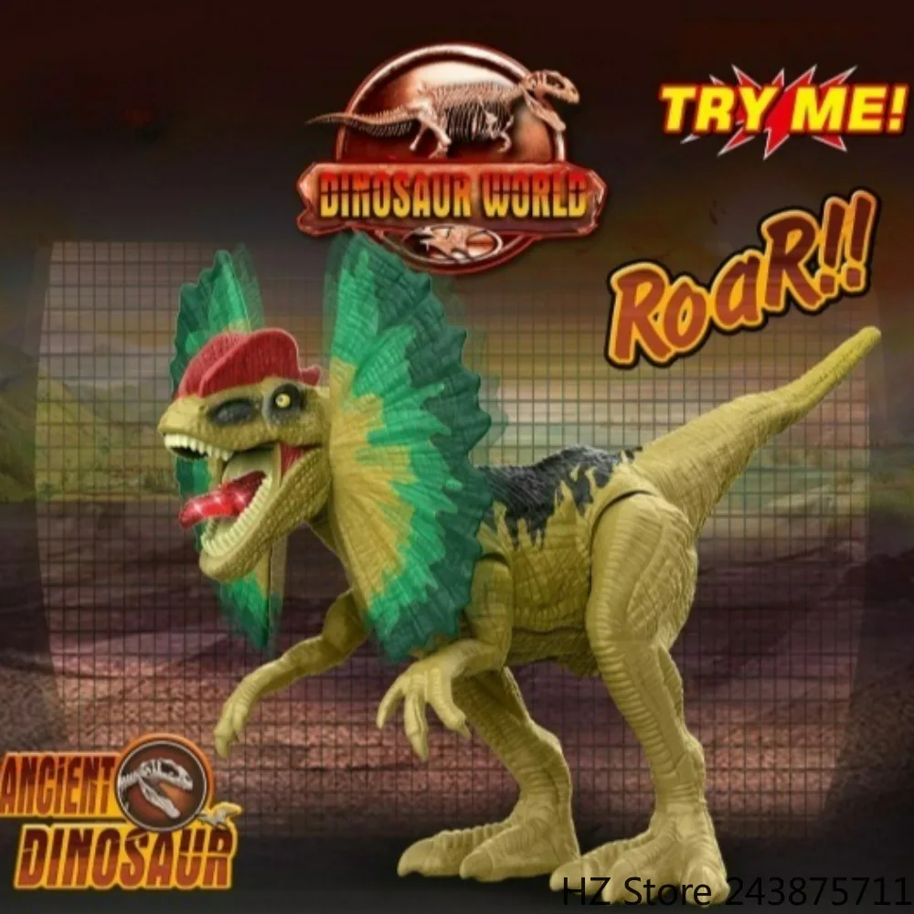 Игрушка-динозавр с подсветкой и звуком, имитация дилофозавра, с подвижными суставами, модель динозавра NY083-A
Игрушка-динозавр с подсветкой и звуком, имитация дилофозавра, с подвижными суставами, модель динозавра NY083-A