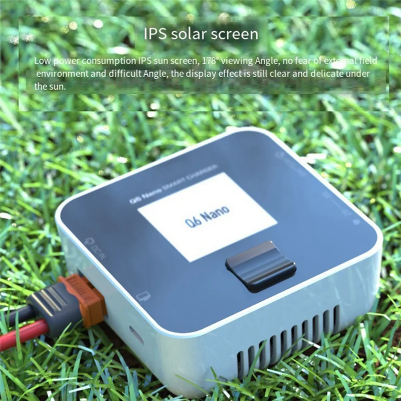 SQPP-Q6 NANO Model Aircraft Intelligent Balanced Charger Supports 1-6S, Includes IPS LCD Display For Lipo/Life/Liion/Lihv Batter
SQPP-Q6 NANO Model Aircraft Intelligent Balanced Charger Supports 1-6S, Includes IPS LCD Display For Lipo/Life/Liion/Lihv Batter