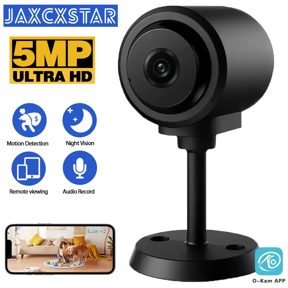 5MP Wireless Security Camera Indoor/Outdoor – Mini WiFi CCTV with Built-in Battery, IR Night Vision, Weatherproof Surveillance
5MP Wireless Security Camera Indoor/Outdoor – Mini WiFi CCTV with Built-in Battery, IR Night Vision, Weatherproof Surveillance