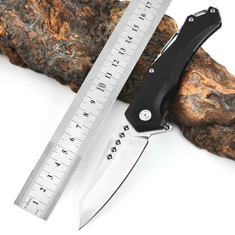 Folding Survival Self-defense Portable Knife Fruit Outdoor Hunting Pocket Camping D2 Blade G10 Handle Multi Tactical EDC Tools
Folding Survival Self-defense Portable Knife Fruit Outdoor Hunting Pocket Camping D2 Blade G10 Handle Multi Tactical EDC Tools