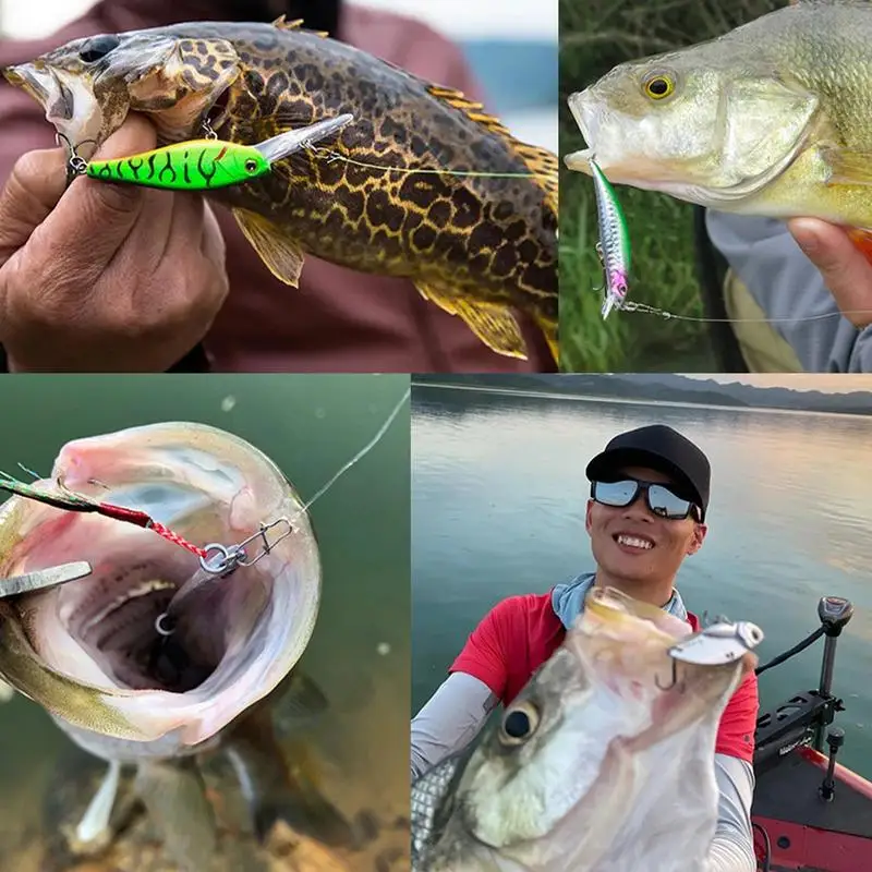 Fishing Lure Kit Realistic Saltwater Fish Gear With Storage Box Beginner-Friendly Portable Fishing Accessories For Saltwater
Fishing Lure Kit Realistic Saltwater Fish Gear With Storage Box Beginner-Friendly Portable Fishing Accessories For Saltwater