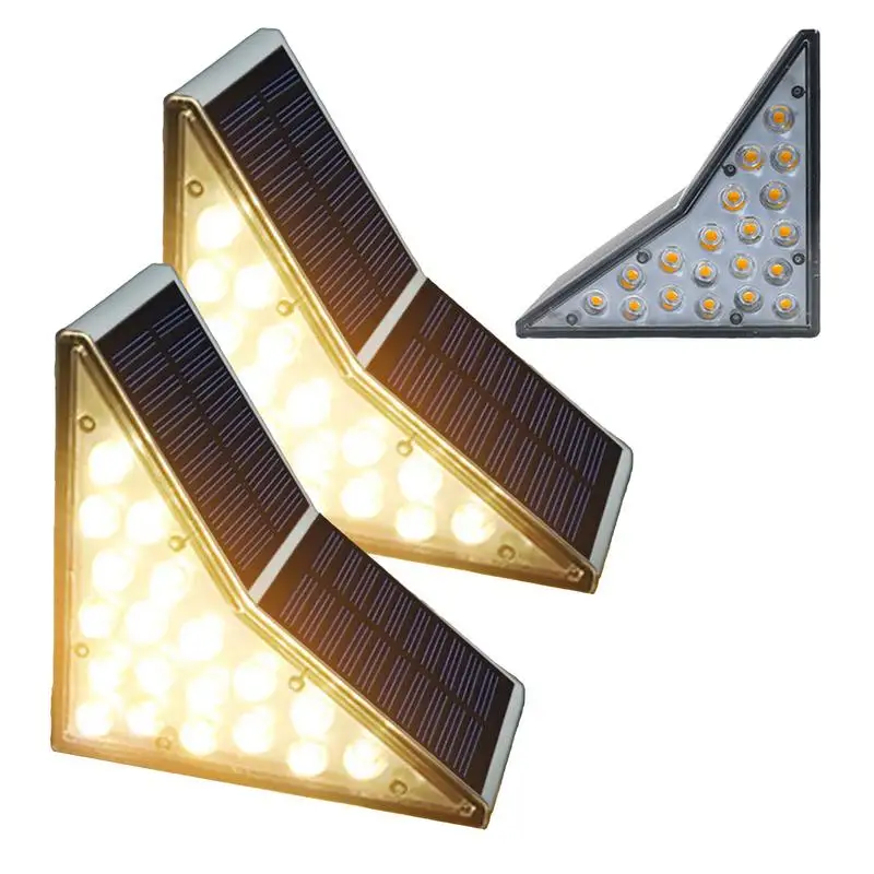 Outdoor Solar Fence Lights Solar Step Lights Walkway Stair Lights Garden Atmosphere Decorative Lights for Patio Yard Porch
Outdoor Solar Fence Lights Solar Step Lights Walkway Stair Lights Garden Atmosphere Decorative Lights for Patio Yard Porch