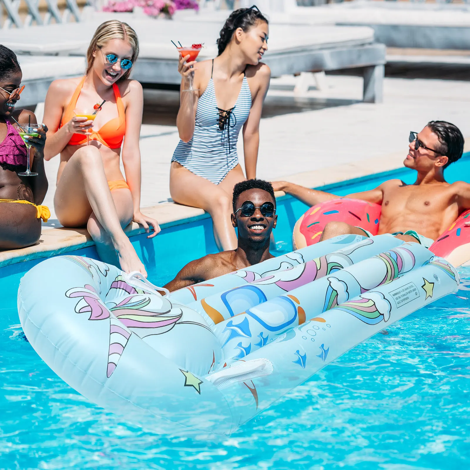 Practical Water Toy Pool Floats for Children Mat Kids Surfboard PVC Toys Inflatable Mattress
Practical Water Toy Pool Floats for Children Mat Kids Surfboard PVC Toys Inflatable Mattress