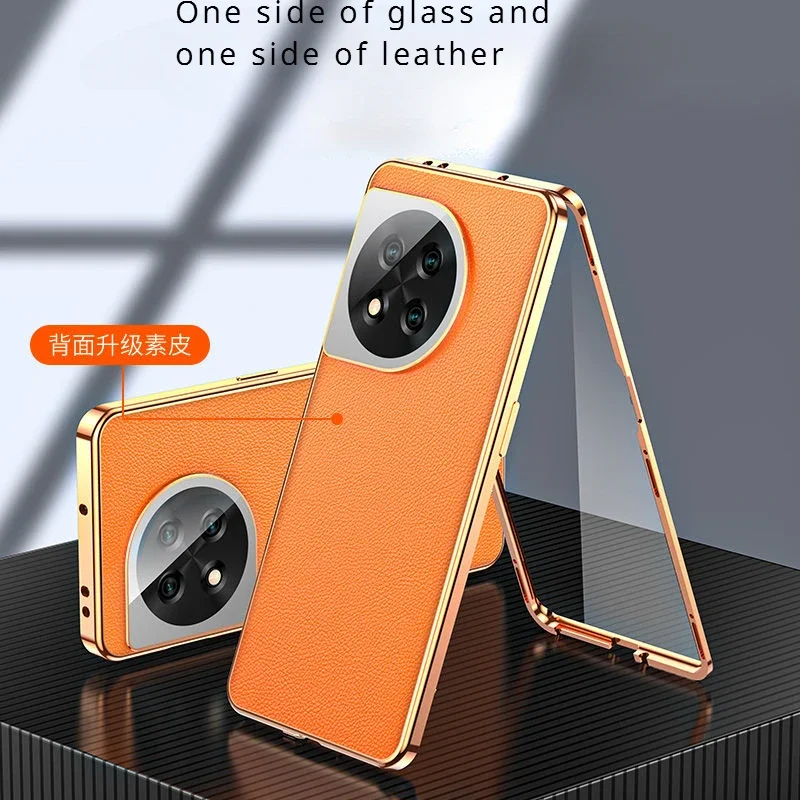 Magnetic Glass Case For Oneplus 12 Cases 360° Full Protection Protective Back Cover For One Plus 12 1+12 Leather Shell
Magnetic Glass Case For Oneplus 12 Cases 360° Full Protection Protective Back Cover For One Plus 12 1+12 Leather Shell