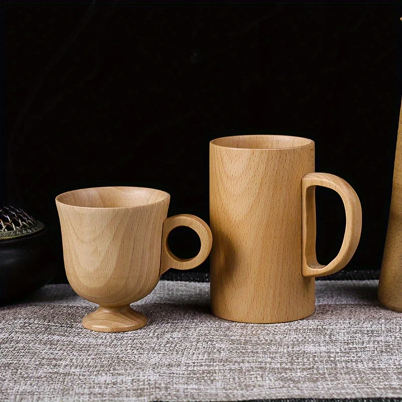 1PC Solid Wood Handle Handy Cup Creative Mugs Beer Coffee Tea Cups Beech Handy Cup Wooden Household Commercial Multi-purpose
1PC Solid Wood Handle Handy Cup Creative Mugs Beer Coffee Tea Cups Beech Handy Cup Wooden Household Commercial Multi-purpose