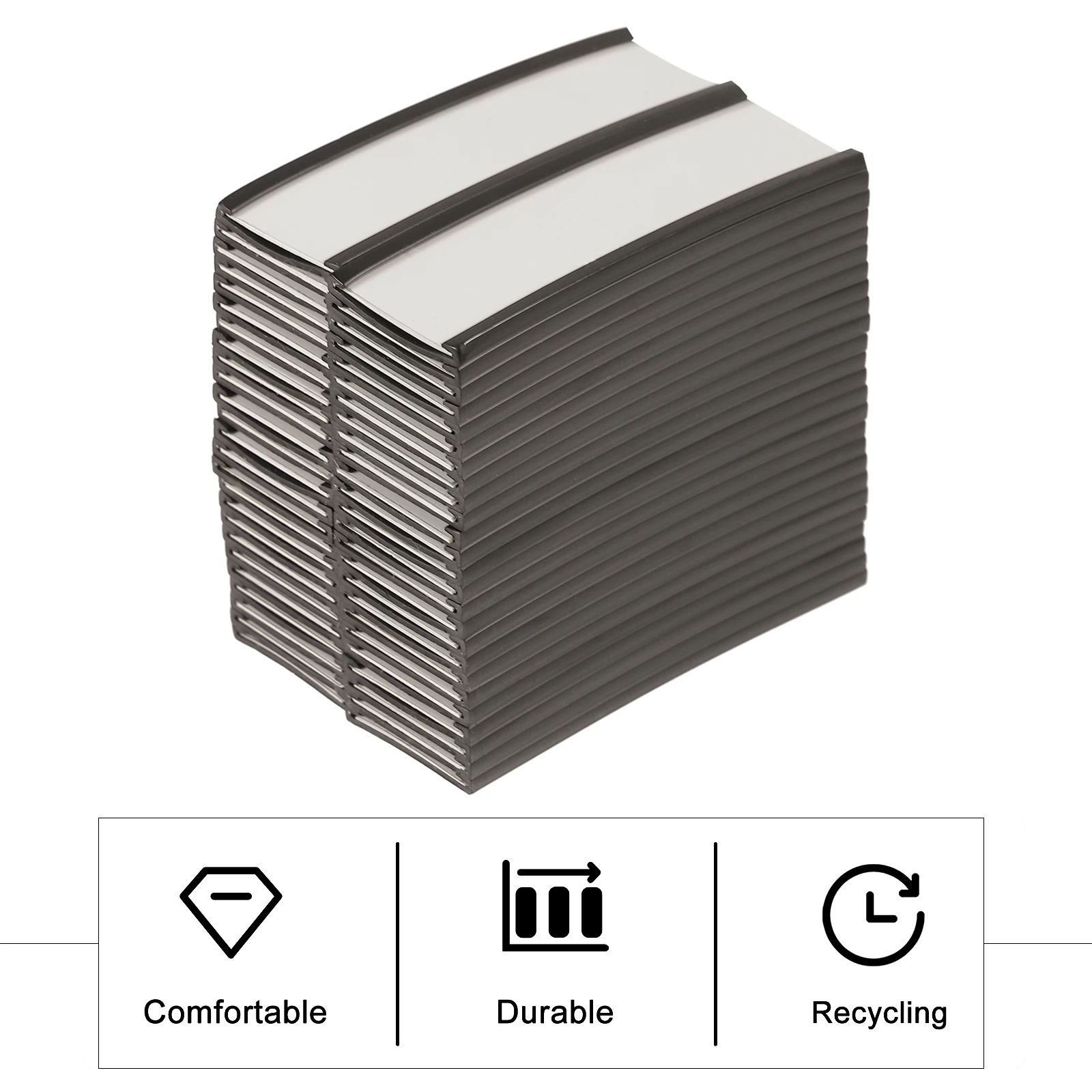 50pcs Card Type Tag Clip Label Holder Rubber Soft for Shelf Management Price Clip-Type Label Clamp Display Sign
50pcs Card Type Tag Clip Label Holder Rubber Soft for Shelf Management Price Clip-Type Label Clamp Display Sign