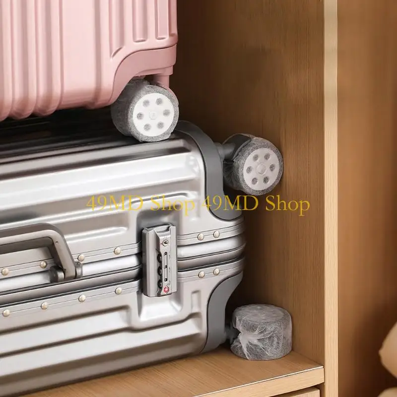 49MD 80Pcs/Pack Luggage Wheel Protectors Elastic Covers Reduce Noise and Prevent Wear Multipurpose Suitcase Wheel Covers
49MD 80Pcs/Pack Luggage Wheel Protectors Elastic Covers Reduce Noise and Prevent Wear Multipurpose Suitcase Wheel Covers