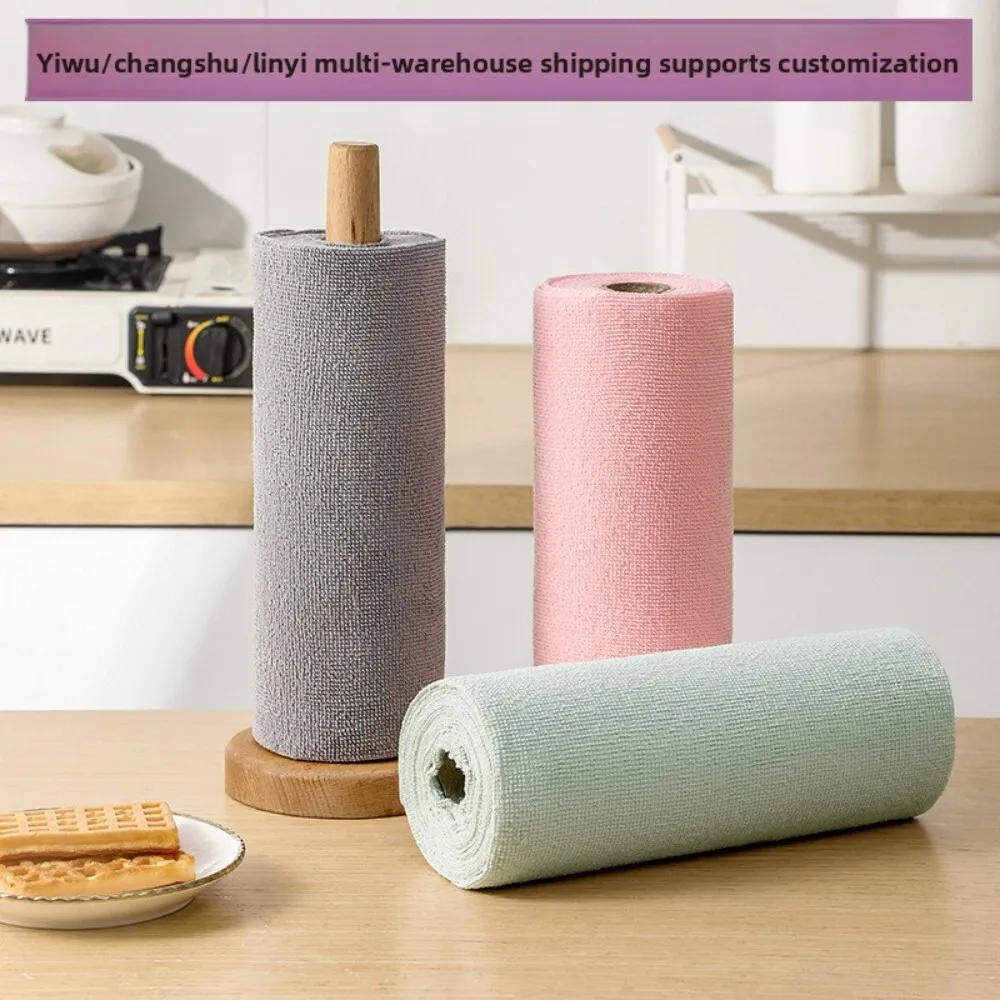 Hand Torn Microfiber Towel Roll Reusable Absorbent Kitchen Cleaning Cloth for Household Dish Drying and Surface Wiping
Hand Torn Microfiber Towel Roll Reusable Absorbent Kitchen Cleaning Cloth for Household Dish Drying and Surface Wiping