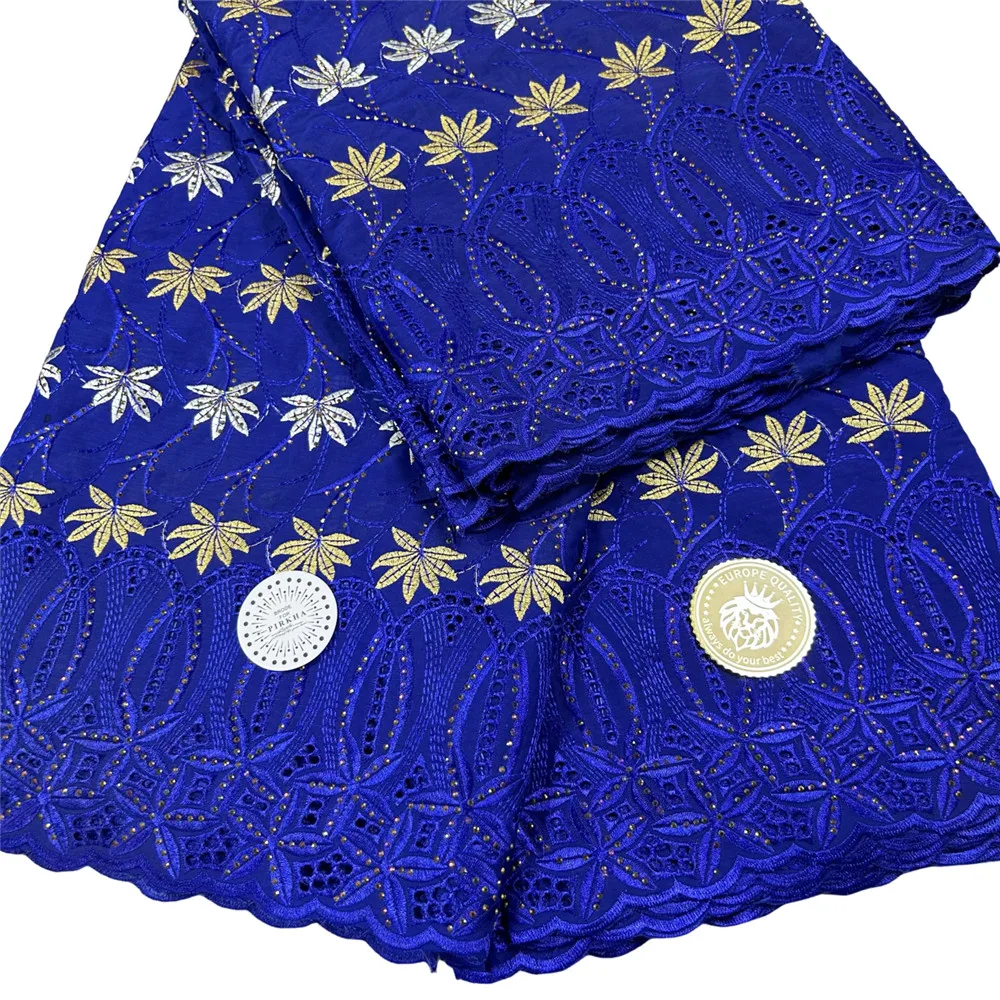 Fashion 100% Cotton Swiss Voile Lace Fabric High Quality Nigerian Party With Stone Embroidery Gown African Lace Fabric 15A01
Fashion 100% Cotton Swiss Voile Lace Fabric High Quality Nigerian Party With Stone Embroidery Gown African Lace Fabric 15A01