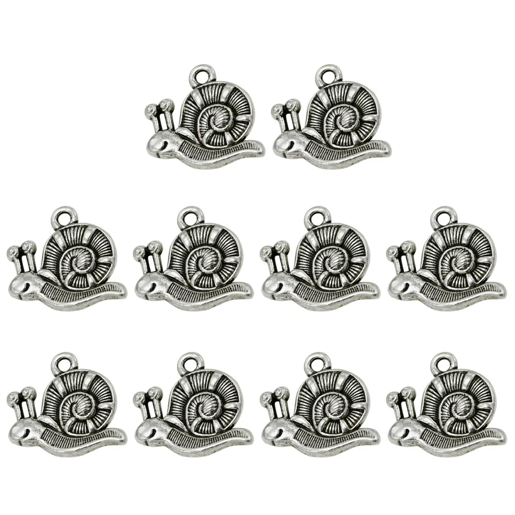 10 PCS Snail Pendant Ornaments Charm DIY Animal Charms Jewelry Making Pendants Alloy
10 PCS Snail Pendant Ornaments Charm DIY Animal Charms Jewelry Making Pendants Alloy
