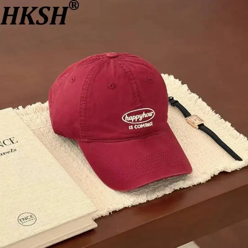 HKSH Women Baseball Hat Korean Style Letter Embroidered Casual Stylish Outdoor Sun Protection Vintage Peaked Cap Summer HK23603
HKSH Women Baseball Hat Korean Style Letter Embroidered Casual Stylish Outdoor Sun Protection Vintage Peaked Cap Summer HK23603