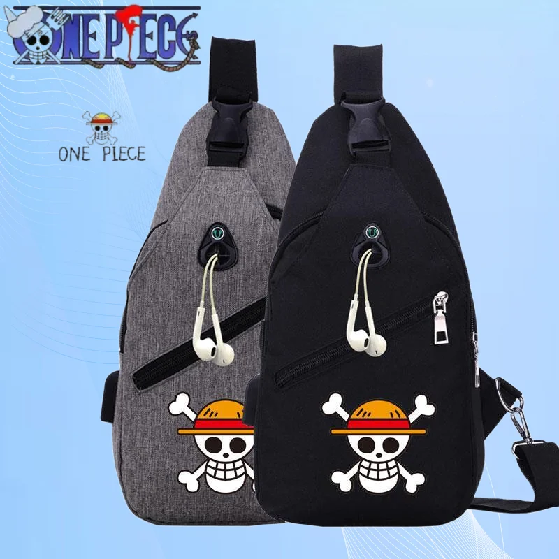 One Piece Cartoon Anime Luffy Brook Boy's new large-capacity storage student lightweight casual shoulder crossbody chest bag
One Piece Cartoon Anime Luffy Brook Boy's new large-capacity storage student lightweight casual shoulder crossbody chest bag