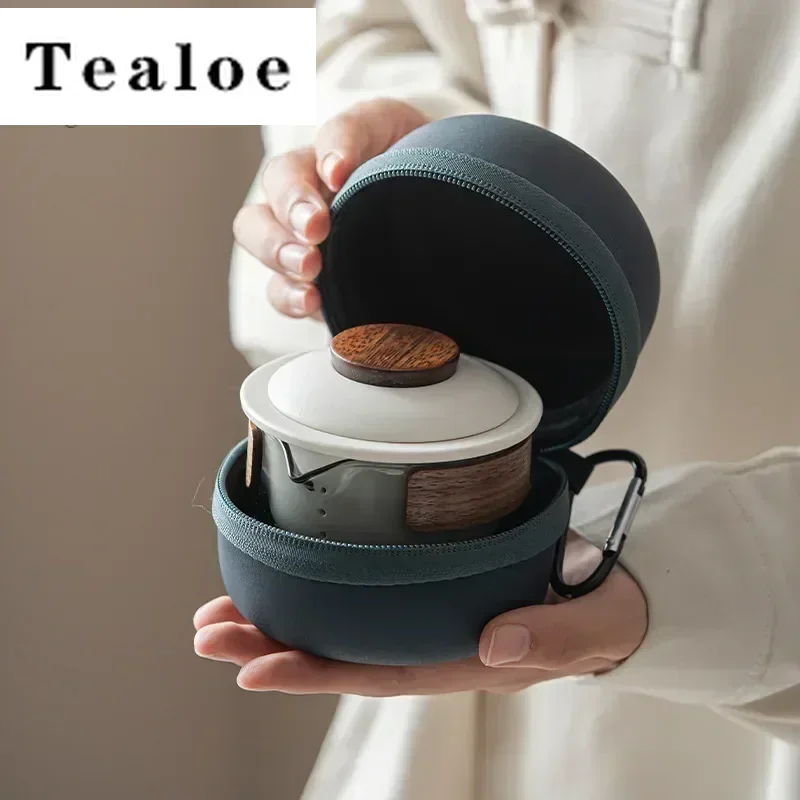 Zen Teapot and Tea Cup Set Kit 1 Bowl 3 Cups Household Tea Making Travel Tea Set Outdoor Portable Bag Chinese
Zen Teapot and Tea Cup Set Kit 1 Bowl 3 Cups Household Tea Making Travel Tea Set Outdoor Portable Bag Chinese