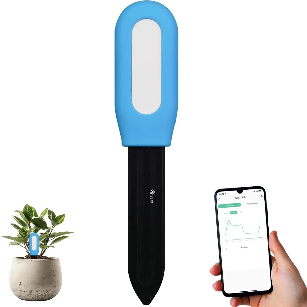 Wifi Zigbee Smart Soil Tester Bluetooth Humidity Temperature Moisture Sensor Mobile phone APP Real Time Monitor for Plant Garden
Wifi Zigbee Smart Soil Tester Bluetooth Humidity Temperature Moisture Sensor Mobile phone APP Real Time Monitor for Plant Garden