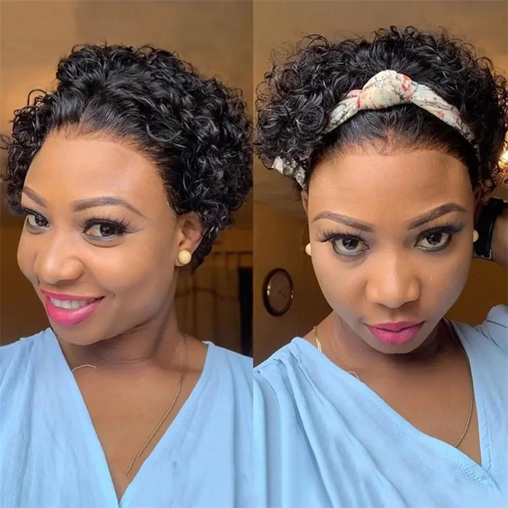 Pixie Cut perruque Short Curly Human Hair Wigs perruque bresillienne Cheap Remy Hair 13x1 Transparent Lace Front Wigs For Women
Pixie Cut perruque Short Curly Human Hair Wigs perruque bresillienne Cheap Remy Hair 13x1 Transparent Lace Front Wigs For Women