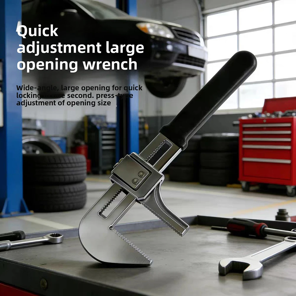 Heavy Duty Fast Locking Spanner Manganese Steel For Automotive Repair, Plumbing, HVAC, Mechanical Maintenance, And Furniture
Heavy Duty Fast Locking Spanner Manganese Steel For Automotive Repair, Plumbing, HVAC, Mechanical Maintenance, And Furniture