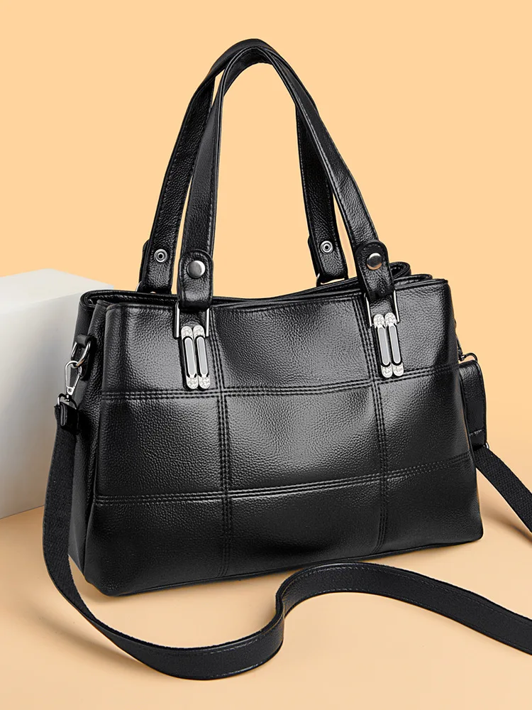 Elegant Women's Handbags 2024 - Simple Fashion Shoulder Bag, Multi-Layer, Large Capacity Tote
Elegant Women's Handbags 2024 - Simple Fashion Shoulder Bag, Multi-Layer, Large Capacity Tote