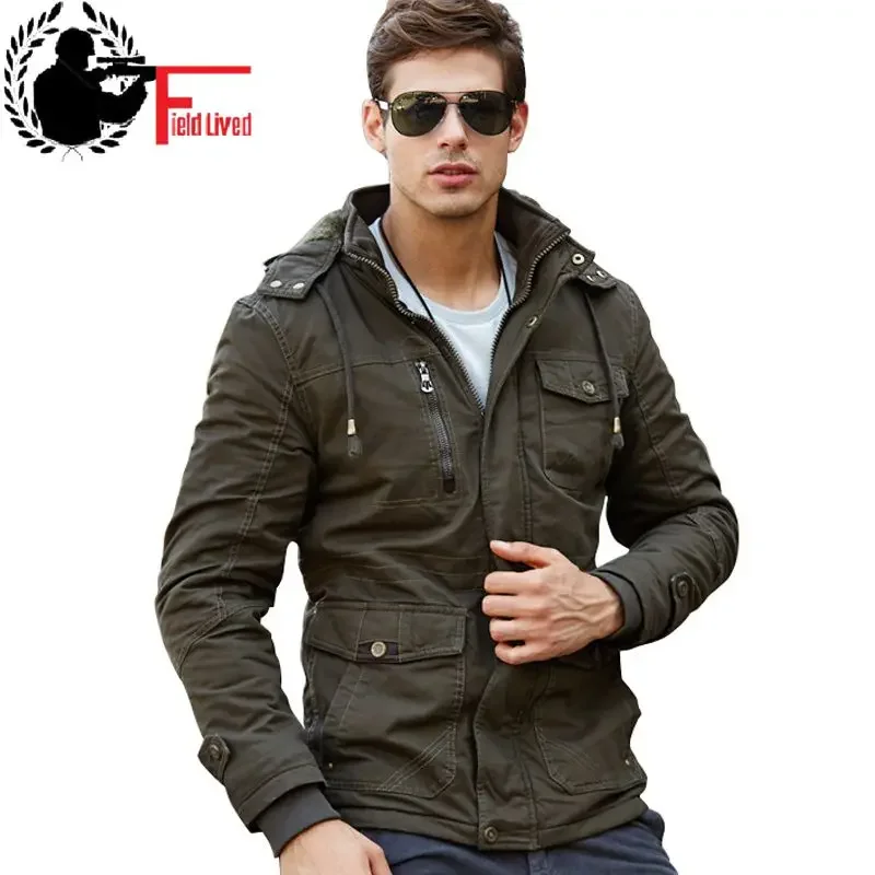 M-4XL 2024 Winter Jacket Mens Coats Army Style Hooded Thick Wool Liner Cotton Military Jacket Male Tactical Coat Jacket Clothing
M-4XL 2024 Winter Jacket Mens Coats Army Style Hooded Thick Wool Liner Cotton Military Jacket Male Tactical Coat Jacket Clothing