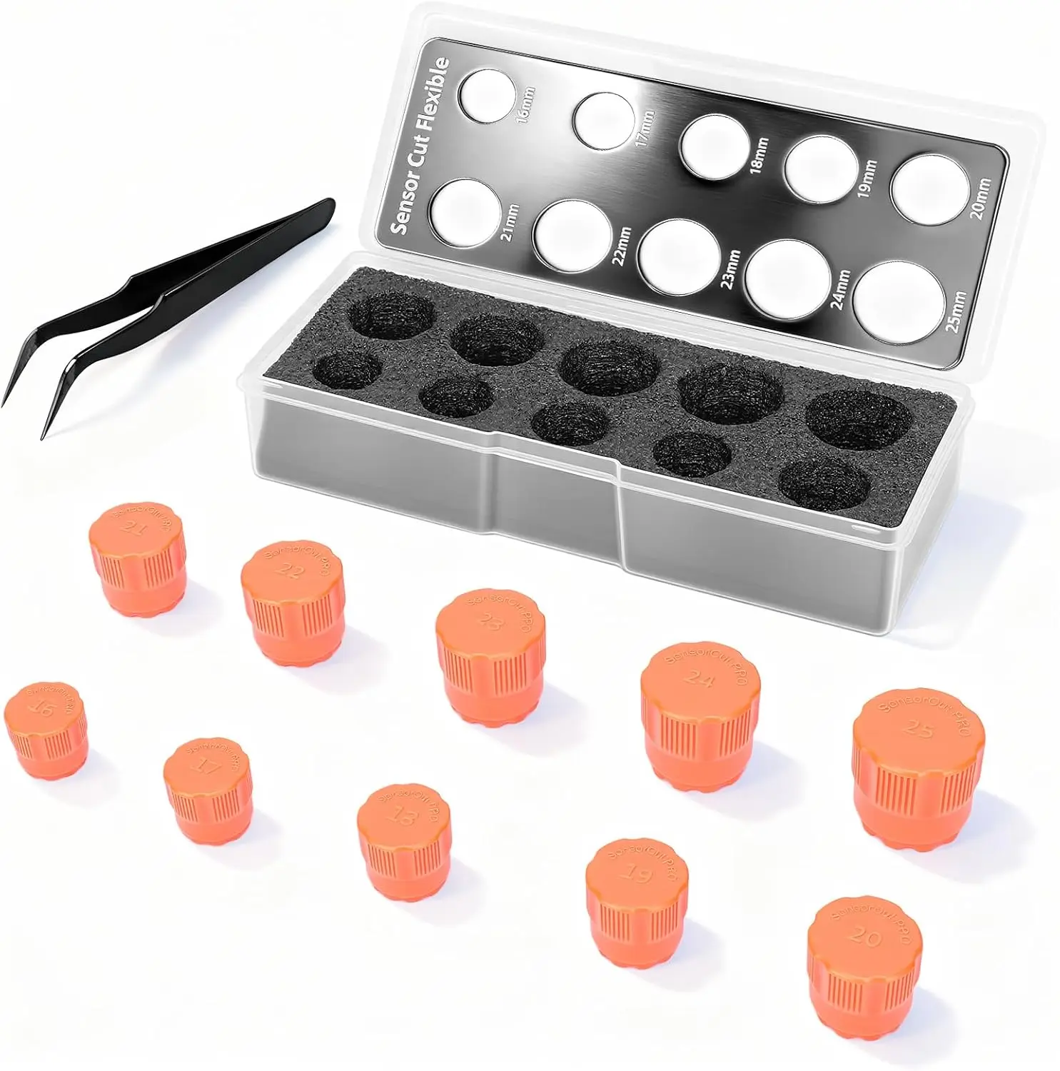 Резак для отверстий в пленке автомобиля, 16-25 мм, пластиковый шаблон датчика парковки с пинцетом, набор инструментов для прецизионной пленки (оранжевый)
Резак для отверстий в пленке автомобиля, 16-25 мм, пластиковый шаблон датчика парковки с пинцетом, набор инструментов для прецизионной пленки (оранжевый)