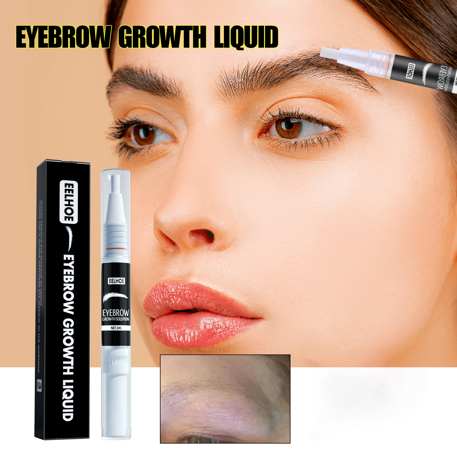 Fuller Thicker Lengthening Eyebrow Serum Eyelash Hair Growth Anti Hairs Loss Product Prevent Baldness Fast Eyebrow Growth
Fuller Thicker Lengthening Eyebrow Serum Eyelash Hair Growth Anti Hairs Loss Product Prevent Baldness Fast Eyebrow Growth