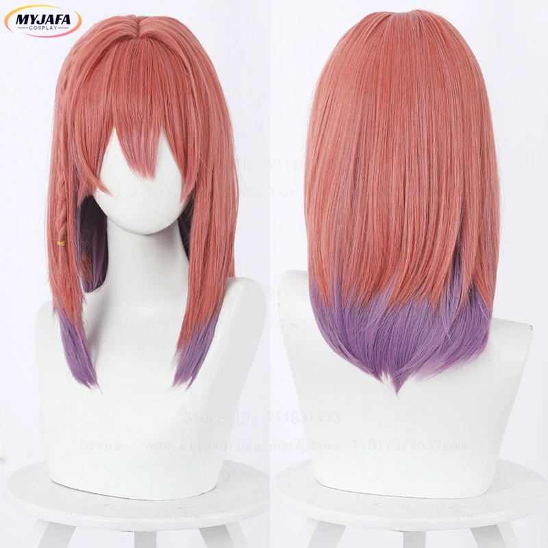 High Quality Sakurasawa Sumi Cosplay Wig 40cm Orange Pink Purple Gradient Heat Resistant Synthetic Hair Anime Wigs + Wig Cap
High Quality Sakurasawa Sumi Cosplay Wig 40cm Orange Pink Purple Gradient Heat Resistant Synthetic Hair Anime Wigs + Wig Cap
