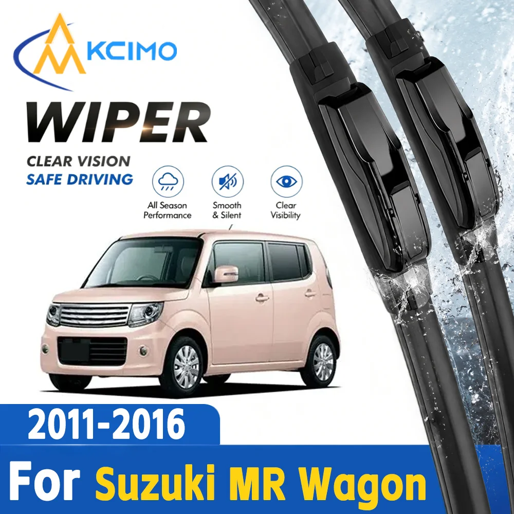 High Clear View Premium Auto Front Windshield Wiper Blades No Noise Wiper Replacement Parts for Suzuki MR Wagon MF33S 2011-2016
High Clear View Premium Auto Front Windshield Wiper Blades No Noise Wiper Replacement Parts for Suzuki MR Wagon MF33S 2011-2016