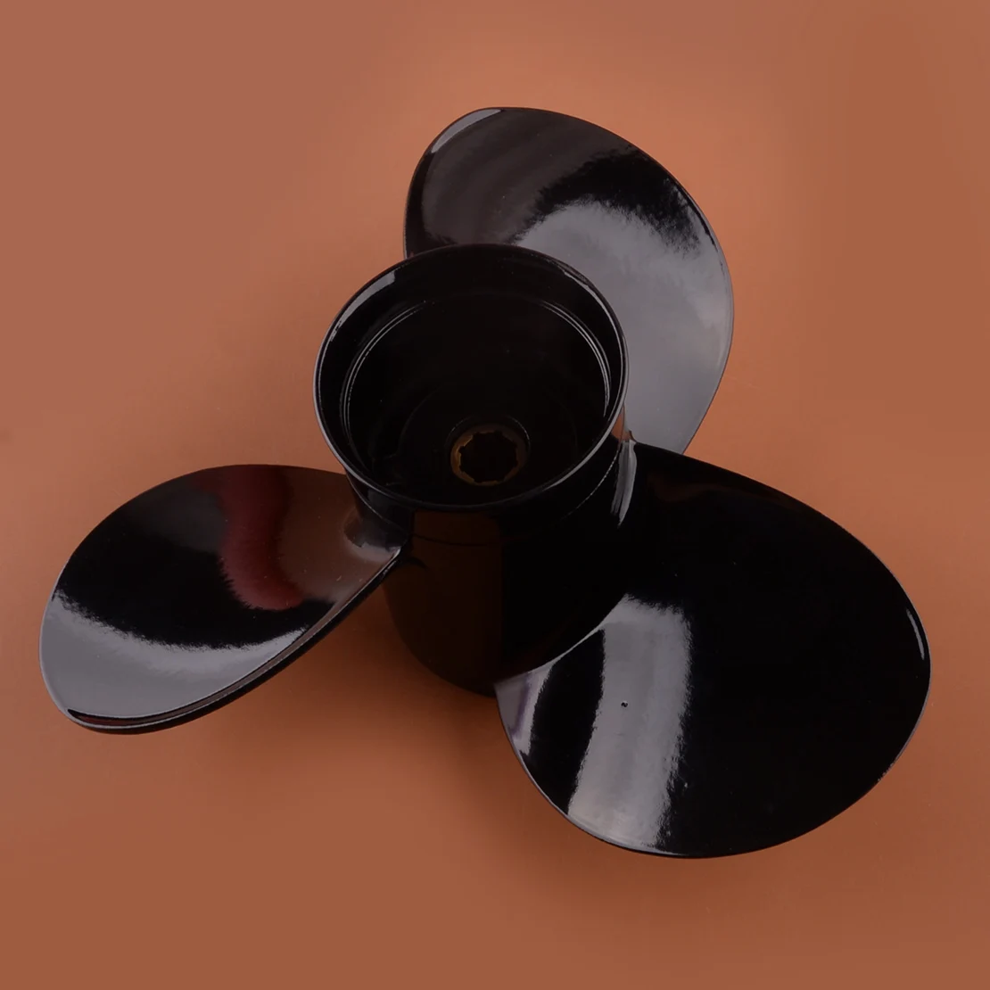 8 Spline Tooth 9 1/4 x 9 Marine Boat Propeller Fit for Mercury Outboard Engine 6HP-15HP 2-1/2" Gear Case 48-828156A12 Black
8 Spline Tooth 9 1/4 x 9 Marine Boat Propeller Fit for Mercury Outboard Engine 6HP-15HP 2-1/2" Gear Case 48-828156A12 Black
