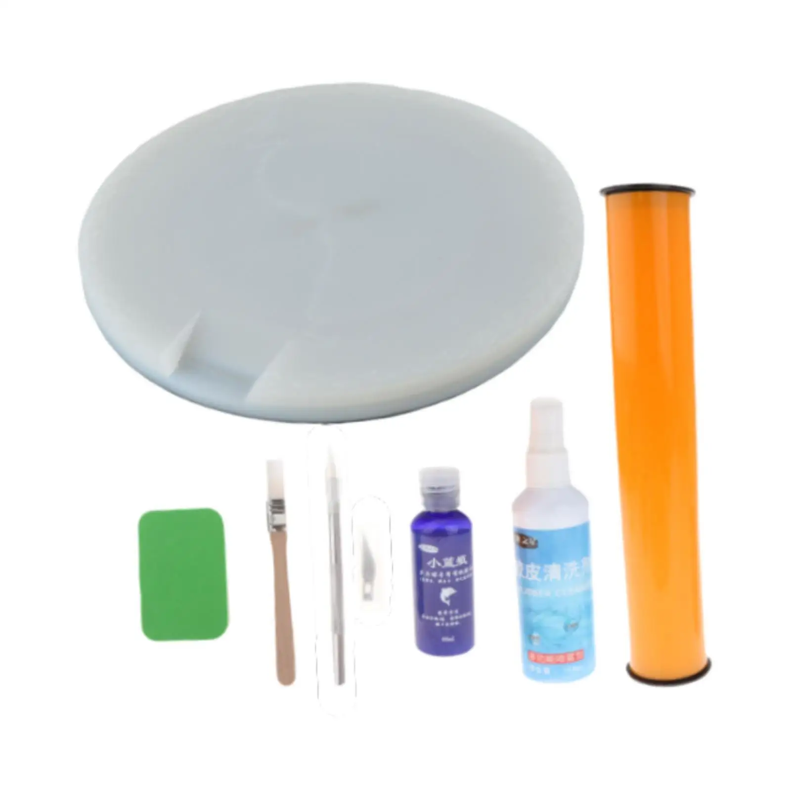 Table Tennis Racket Assembled Cutting Board Accessories Rotatable Table Tennis Roller Anti Slip with Knife, Sponge, Cleaner
Table Tennis Racket Assembled Cutting Board Accessories Rotatable Table Tennis Roller Anti Slip with Knife, Sponge, Cleaner