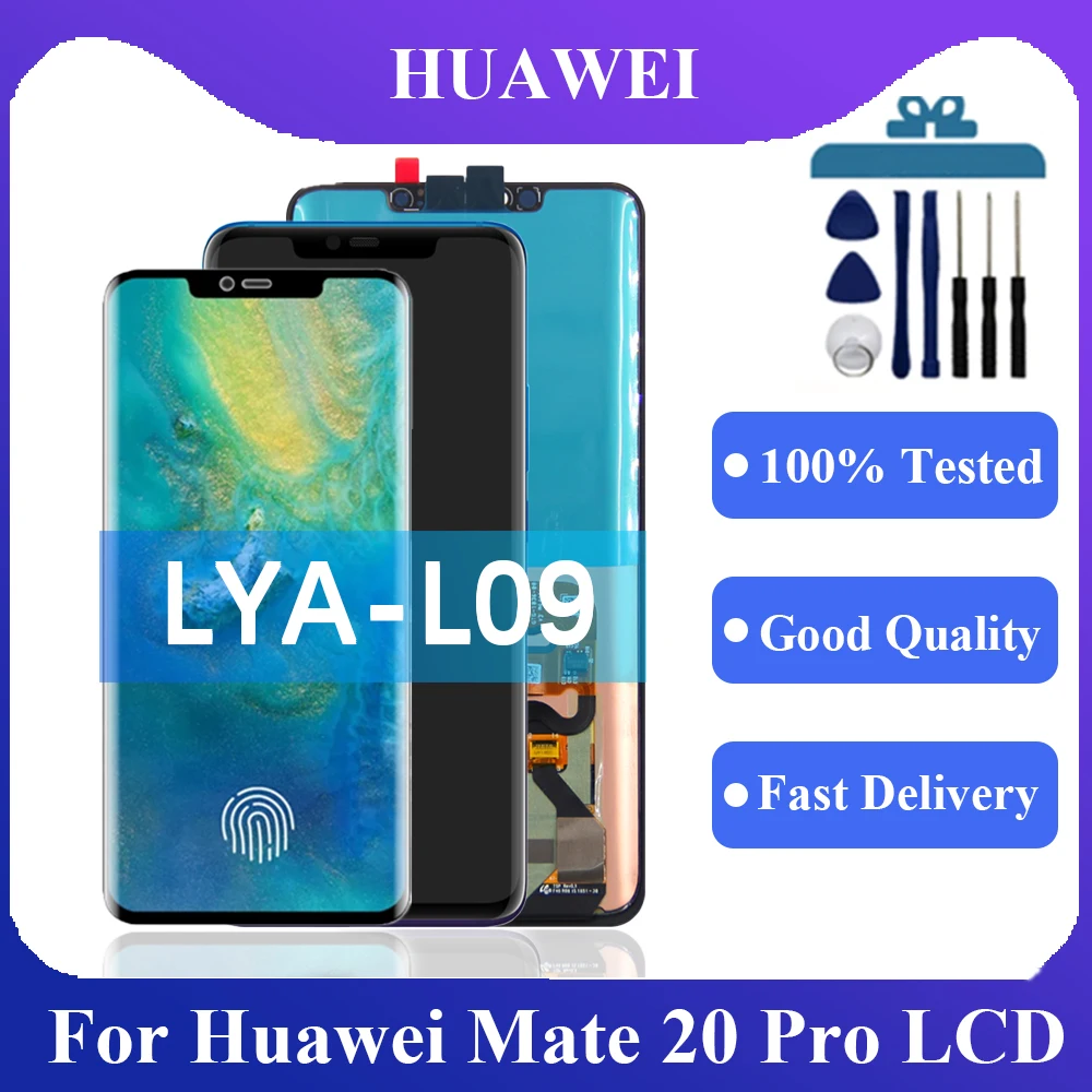 For Huawei mate 20 Pro LCD Display Touch Screen Digitizer Assembly For Huawei mate 20 proLYA-L09 Display Screen Replacement Part
For Huawei mate 20 Pro LCD Display Touch Screen Digitizer Assembly For Huawei mate 20 proLYA-L09 Display Screen Replacement Part