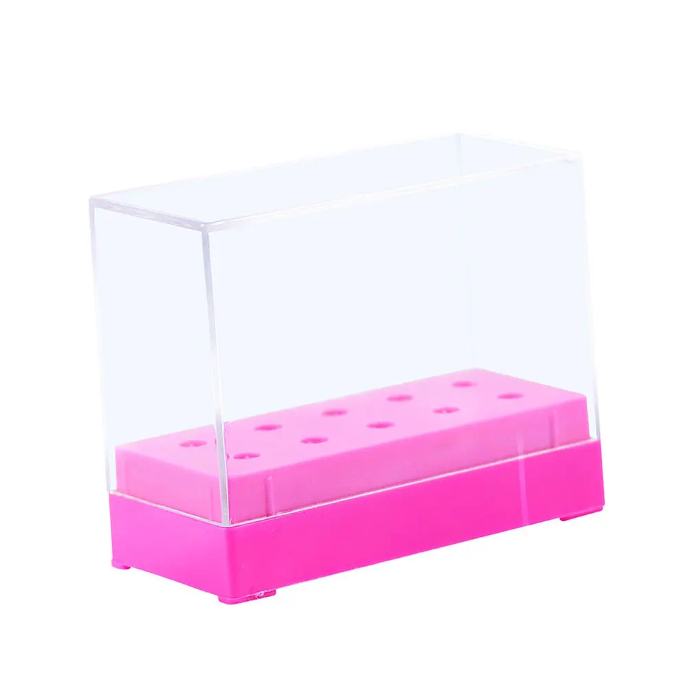 2 pcs Nail Drill Bits Storage Box Plastic Dustproof Organizer For Manicure Tools Home Use Nail Bit Holder Stand
2 pcs Nail Drill Bits Storage Box Plastic Dustproof Organizer For Manicure Tools Home Use Nail Bit Holder Stand