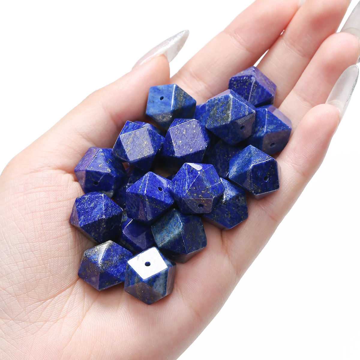 JD High Gloss Faceted Octagon Bead Natural Lapis Lazuli Single Loose Gemstone for Pendant Craft & Jewelry Design
JD High Gloss Faceted Octagon Bead Natural Lapis Lazuli Single Loose Gemstone for Pendant Craft & Jewelry Design