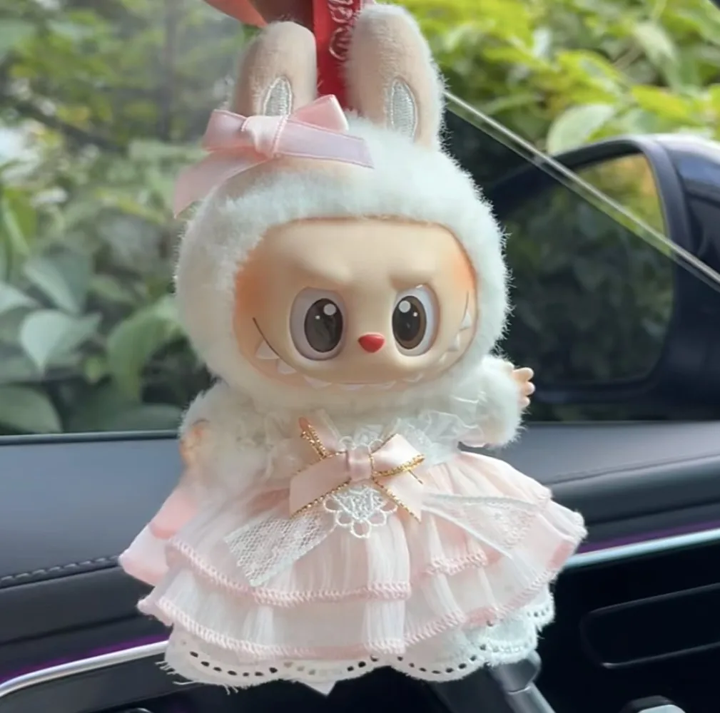 Labubu Accessories: Pink Ribbon Dress - Cute 15/17cm Vinyl Doll Fairy Costume
Labubu Accessories: Pink Ribbon Dress - Cute 15/17cm Vinyl Doll Fairy Costume