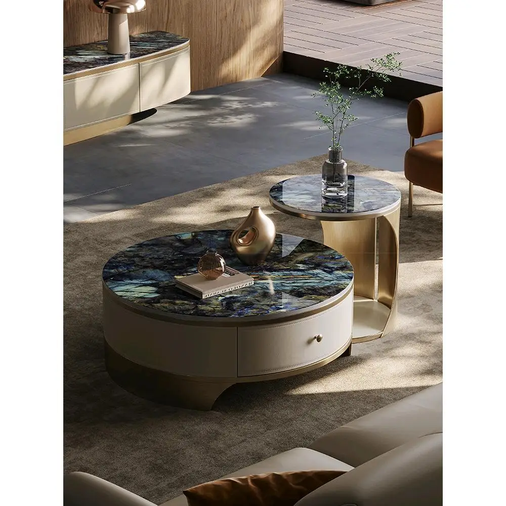 Light luxury modern high-end small apartment coffee table living room household coffee table high-end atmospheric
Light luxury modern high-end small apartment coffee table living room household coffee table high-end atmospheric