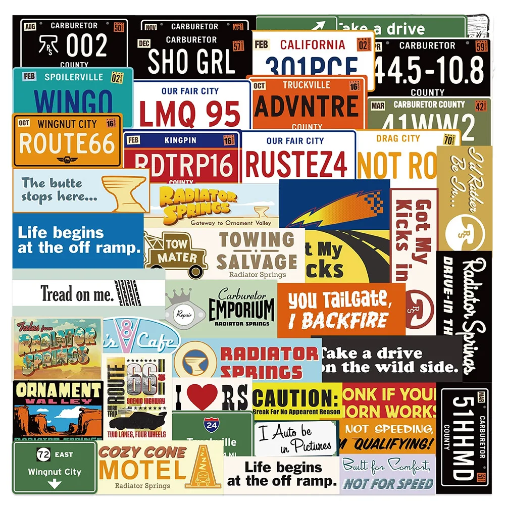 50pcs Disney Anime Cars Phrases Stickers Cartoon Toy Decals Notebook Phone Skateboard Guitar Cool Waterproof Sticker Decoration
50pcs Disney Anime Cars Phrases Stickers Cartoon Toy Decals Notebook Phone Skateboard Guitar Cool Waterproof Sticker Decoration