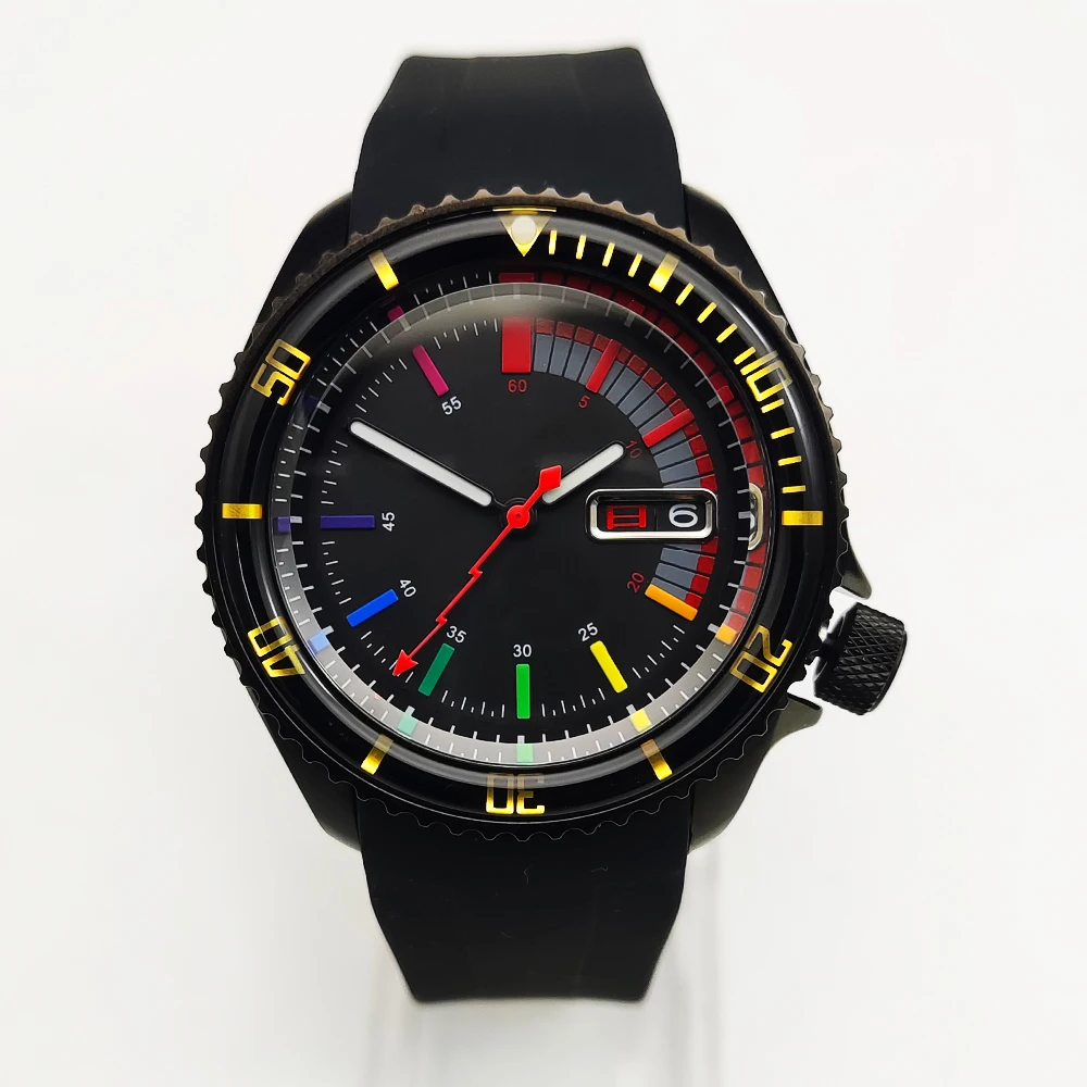 Automatic Men's Watch 42mm Mechanical Clock with Sapphire Glass and Color Dial Automatic Watch
Automatic Men's Watch 42mm Mechanical Clock with Sapphire Glass and Color Dial Automatic Watch