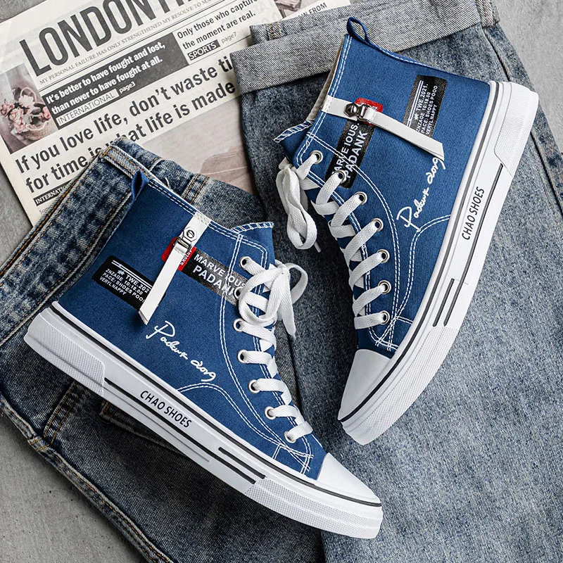 Мужские высокие парусиновые туфли 2024, классические дизайнерские мужские повседневные вулканизированные туфли, уличные удобные дышащие кроссовки на плоской подошве
Мужские высокие парусиновые туфли 2024, классические дизайнерские мужские повседневные вулканизированные туфли, уличные удобные дышащие кроссовки на плоской подошве