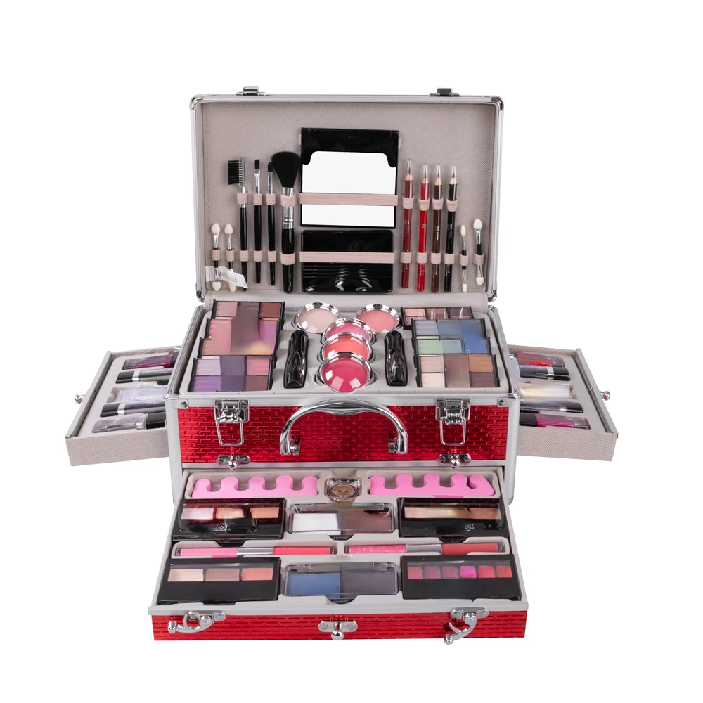 Women vanity Makeup table kit box for professionals cheap makeup set all in one full gift makeup set cosmetic with mirror
Women vanity Makeup table kit box for professionals cheap makeup set all in one full gift makeup set cosmetic with mirror