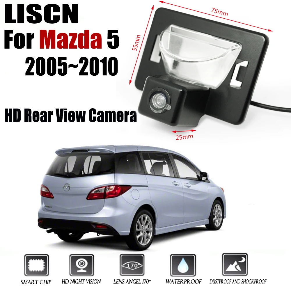 Rear View Camera For Mazda 5 2005~2010/CCD Night Vision Reversing camera/ Backup Camera License Plate Camera
Rear View Camera For Mazda 5 2005~2010/CCD Night Vision Reversing camera/ Backup Camera License Plate Camera