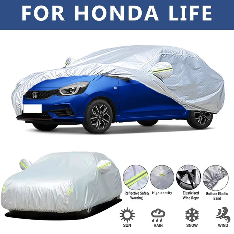 For HONDA LIFE Car Cover Outdoor Protection Covers Snow Sunshade Waterproof Dustproof Exterior UV Car Accessories
For HONDA LIFE Car Cover Outdoor Protection Covers Snow Sunshade Waterproof Dustproof Exterior UV Car Accessories