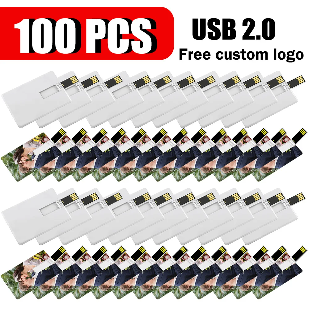 100pcs Bank Card USB 2.0 Flash Drive 64GB 32GB Free Personalized Logo Memory Stick 16GB Waterproof Credit Card Pen Drive 8GB 4GB
100pcs Bank Card USB 2.0 Flash Drive 64GB 32GB Free Personalized Logo Memory Stick 16GB Waterproof Credit Card Pen Drive 8GB 4GB