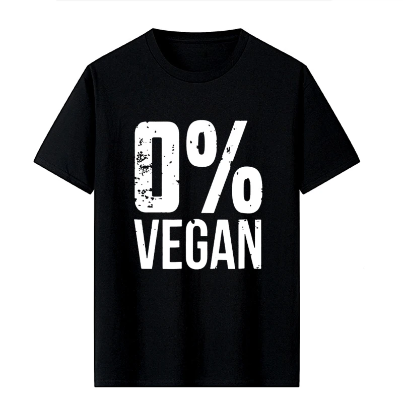 0% Vegan Funny BBQ Carnivore Meat Eater Printed T-shirts Graphic T-shirts High-quality Men and Women Short-sleeved T-shirts Tops
0% Vegan Funny BBQ Carnivore Meat Eater Printed T-shirts Graphic T-shirts High-quality Men and Women Short-sleeved T-shirts Tops