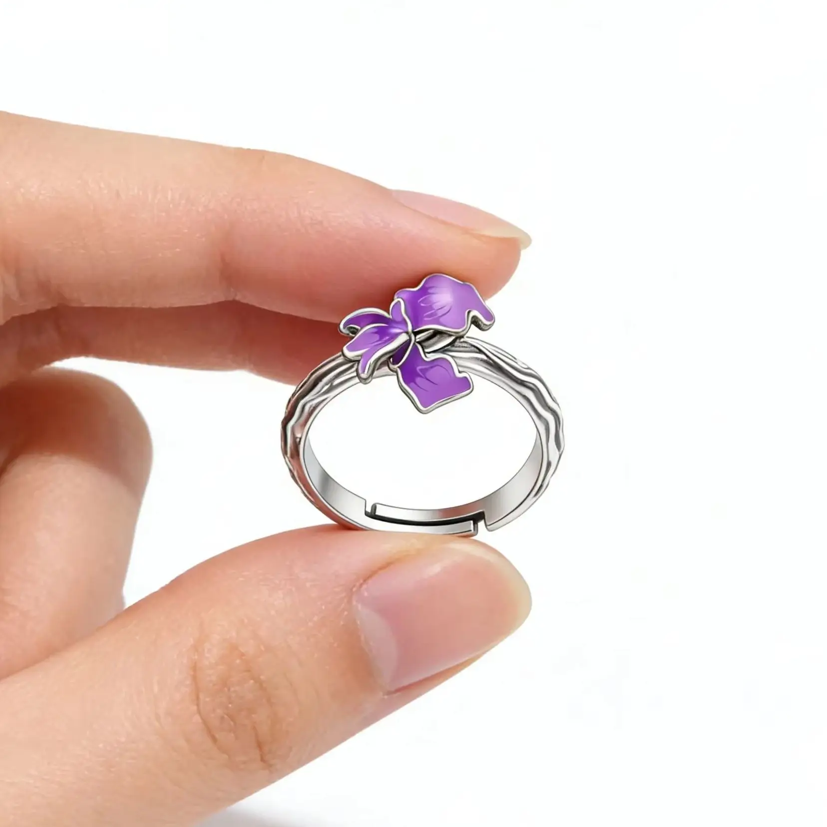 Iris Ring 925 Silver For Lady Open Design Party Birthday Gift Fashion Women Jewelry
Iris Ring 925 Silver For Lady Open Design Party Birthday Gift Fashion Women Jewelry