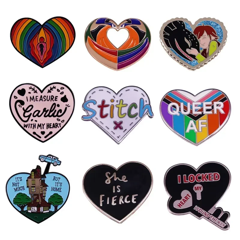 Interesting Quotations Heart Enamel Brooch Beautiful Love Lapel Pins Hoodie Backpack Hat Badge Decorative Accessories
Interesting Quotations Heart Enamel Brooch Beautiful Love Lapel Pins Hoodie Backpack Hat Badge Decorative Accessories