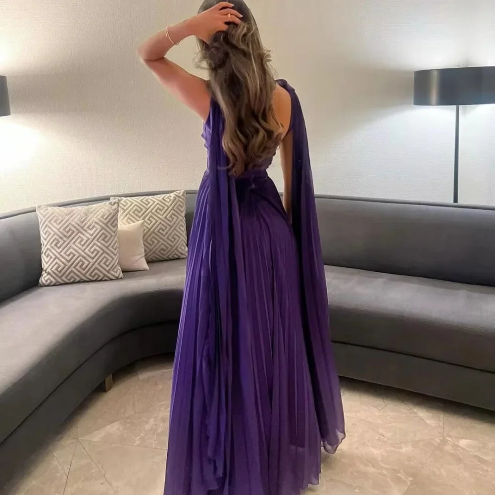 Изысканное вечернее платье трапециевидной формы на тонких бретельках по индивидуальному заказу, очаровательное сексуальное платье для выпускного вечера с круглым вырезом, шифоновое вечернее платье 
Изысканное вечернее платье трапециевидной формы на тонких бретельках по индивидуальному заказу, очаровательное сексуальное платье для выпускного вечера с круглым вырезом, шифоновое вечернее платье