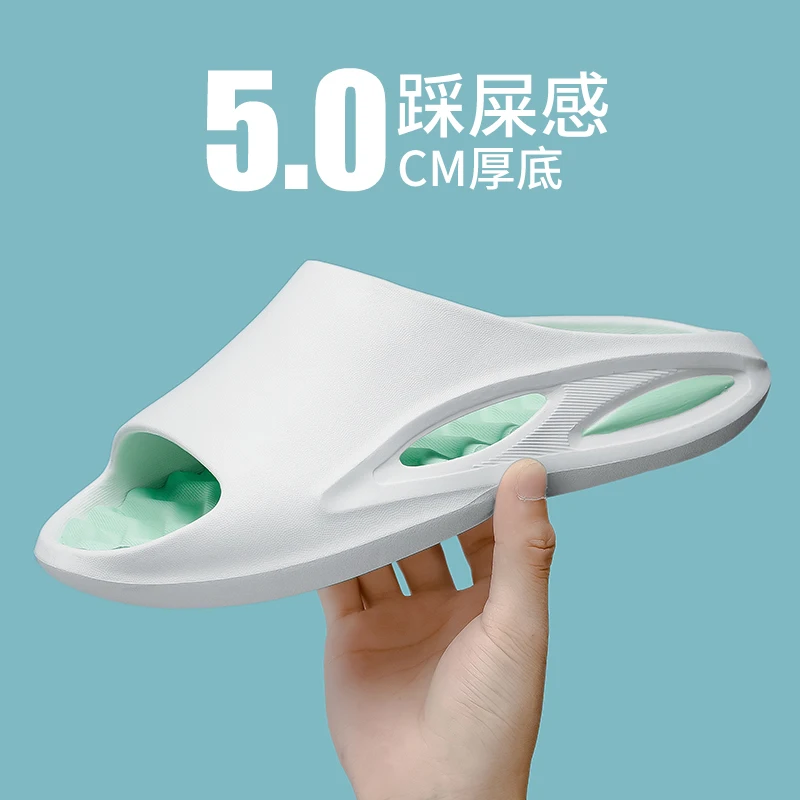 2022 Men's New Slippers Summer PVC Soft Slippers For Men Outdoor Thicken Anti-slip Beach Sandals Bathroom Home Flip Flop
2022 Men's New Slippers Summer PVC Soft Slippers For Men Outdoor Thicken Anti-slip Beach Sandals Bathroom Home Flip Flop